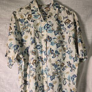 Cabin Creek Short Sleeve button down Women's blouse 18W